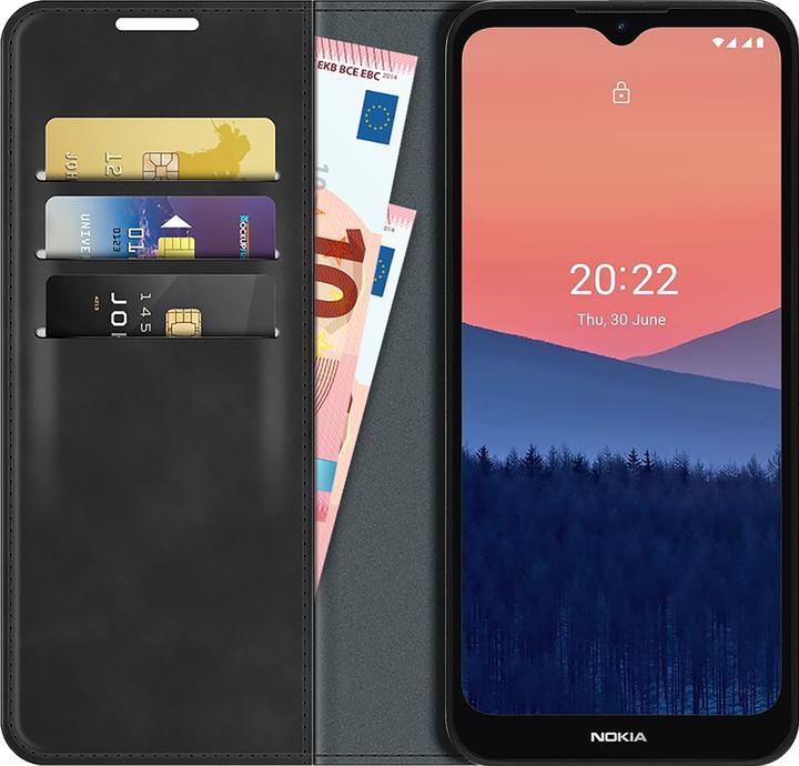 Produktbild Cazy Book Case Kompatibel mit Nokia C21 - Hülle klappbar Magnetisch Kunstleder - (Nokia C21)