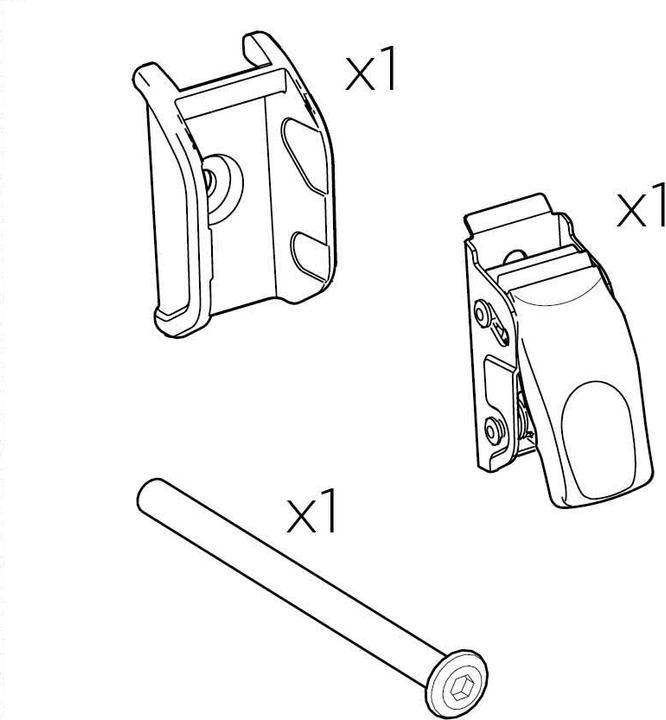 Produktbild Thule Pump buckle kit EF XT