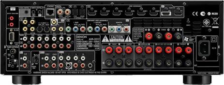 Produktbild Denon AVR 3312, 7.1 Netzwerk Receiver, Airplay, 3D, DLNA (Receiver)