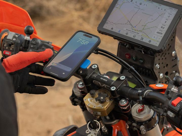 Produktbild Quad Lock Motorcycle Handlebar Clamp Mount