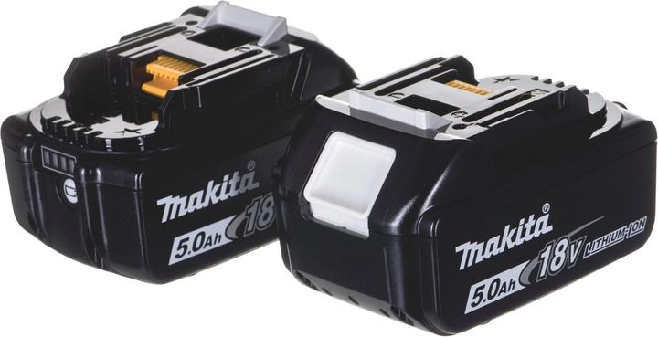 Actual product image Makita DJV 184 RTJ Battery Pendulum Jigsaw 18 V Brushless + 2x Battery 5,0 Ah + Charger + Makpac