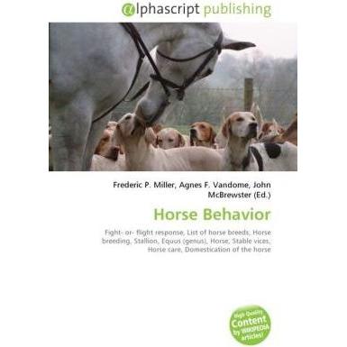 Thumbnail - Horse Behavior, Sachbücher von Agnes F. Vandome, Frederic P. Miller, John McBrewster