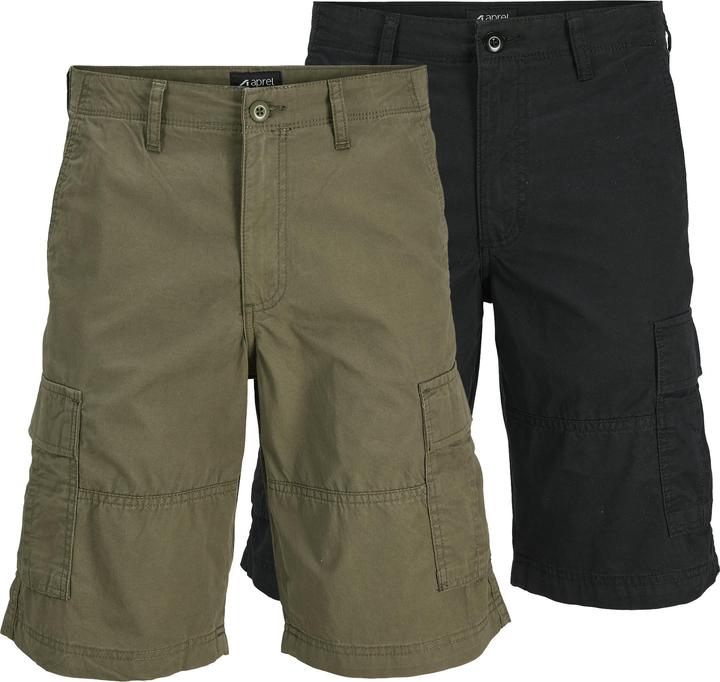 Aprel Loose Fit Cargo Shorts Cargo Shorts (L)