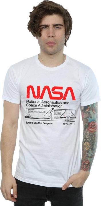 Actual product image Nasa Mens Space Shuttle Cotton T-Shirt (3XL)