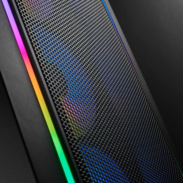Actual product image Silverstone SST-FA511Z-BG - FARA High airflow ATX gaming chassis with excellent cooling potential (ATX, Mini-ITX, mATX)
