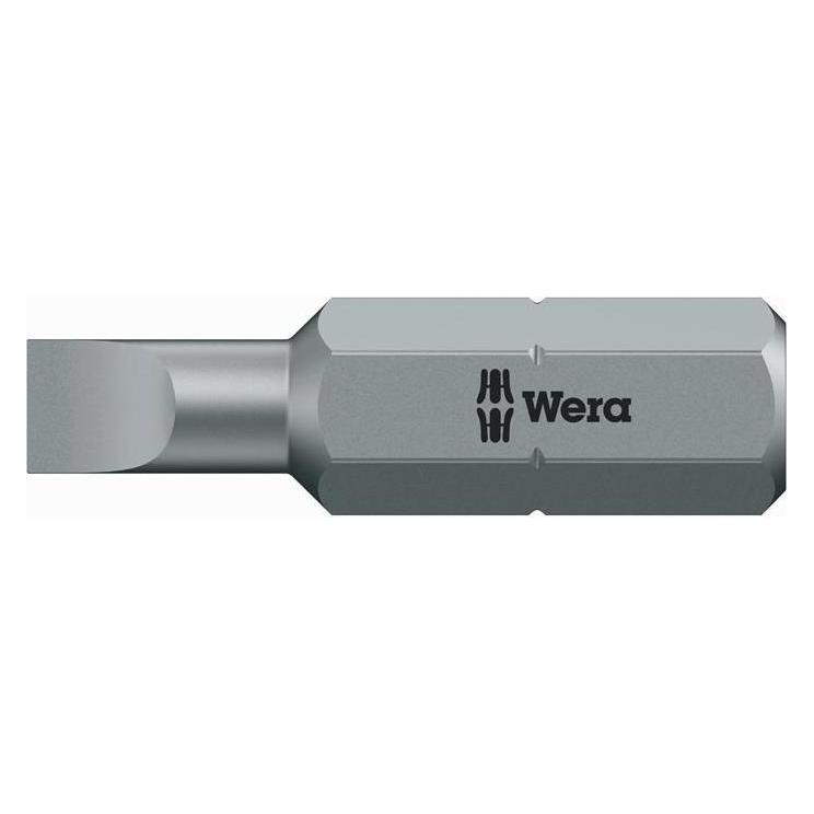 Wera , Bits, Schlitz-Schraubenzieherbit (Schraubschlitz)