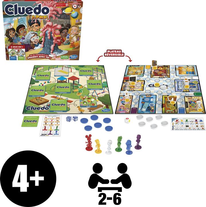 Produktbild Hasbro Gaming Cluedo Junior (Französisch, 2 - 6 Spieler)