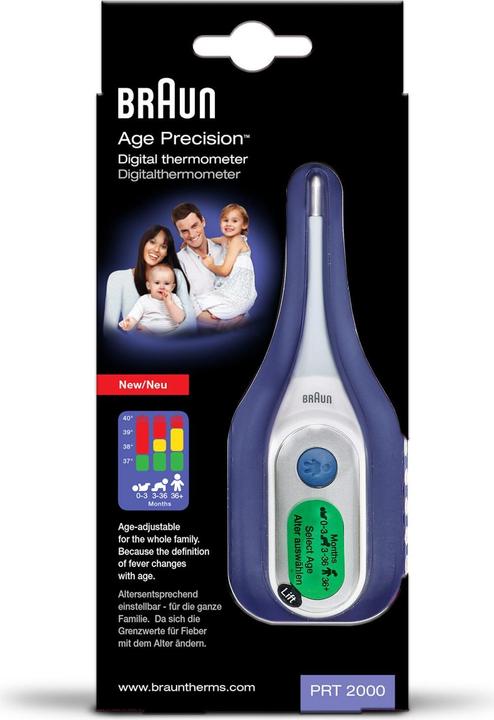 Produktbild Braun Prt 2000 (Achselhöhle, Mund, Rektal)
