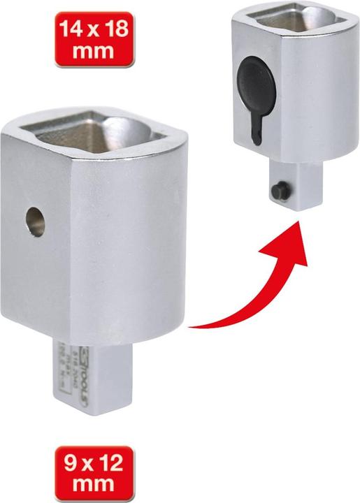 Actual product image KS Tools Plug-in adapter