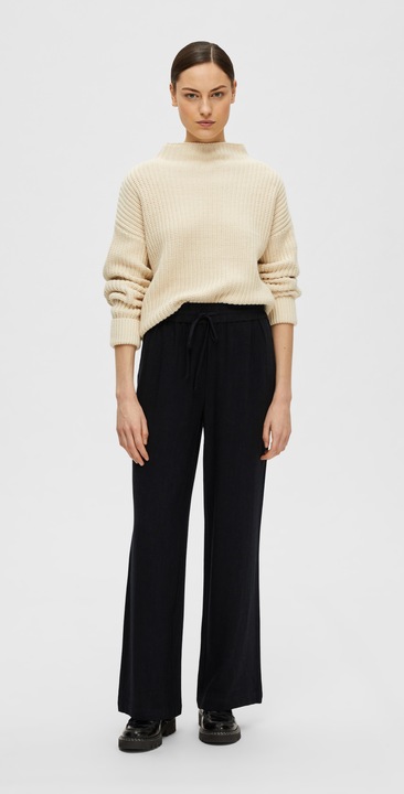 Image du produit Selected Femme Pantalon en lin mélangé (34)
