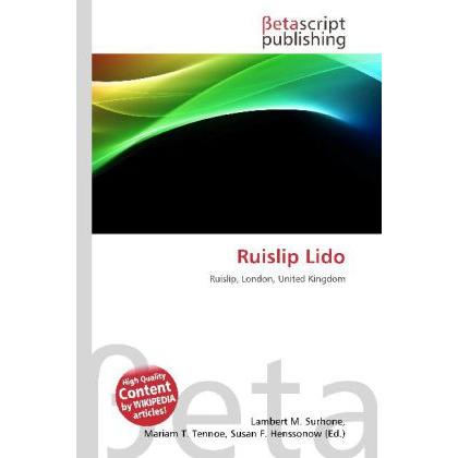 Ruislip Lido, Fachbücher