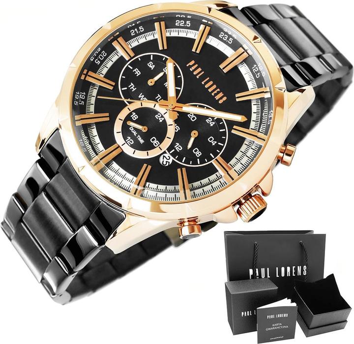 Produktbild Paul Lorens Herrenuhr PL13605B-1A4 (200 mm)