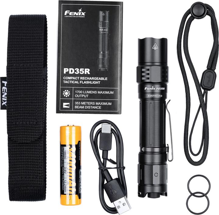 Actual product image Fenix PD35R (13.60 cm, 1700 lm)