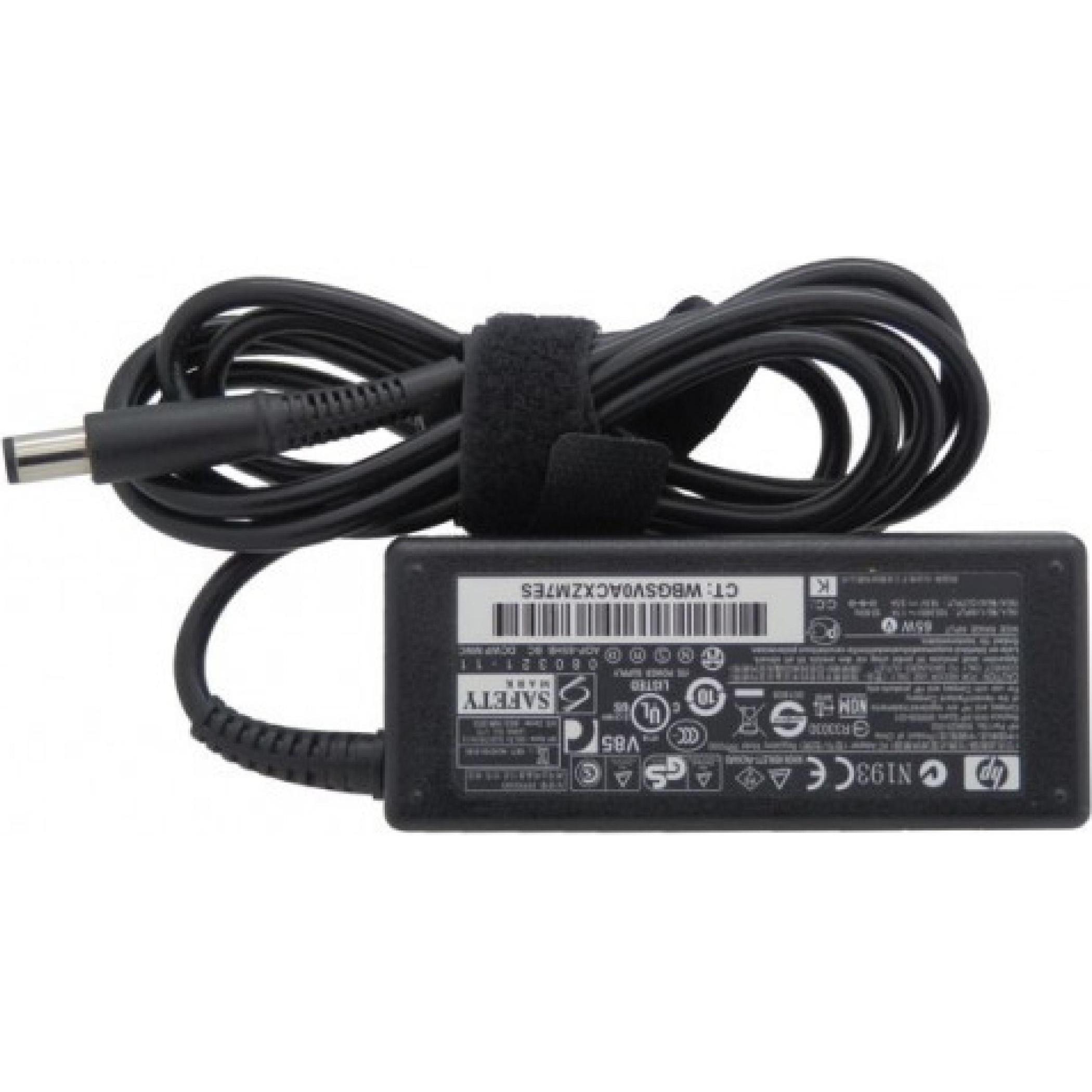 HP AC Adapter (65 W), Notebook Netzteil, Schwarz