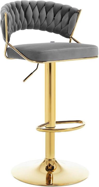 Actual product image Woltu 2x Barhocker höhenverstellbar