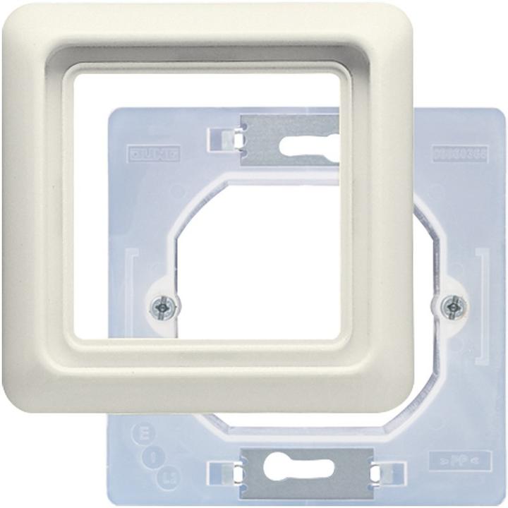Actual product image JUNG Frame 1-fold ws compl.with flange CD 681 WU W