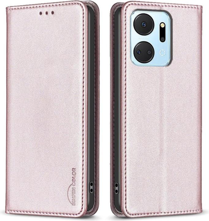 Produktbild Binfen Color Honor X7a - BINFEN Flip Case Hülle rosa (Honor X7a)