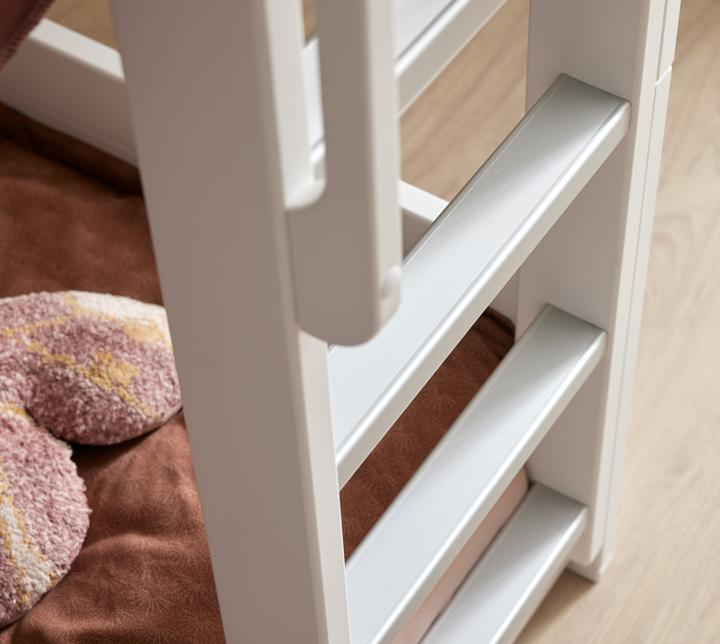 Produktbild Lifetime Kidsrooms niedriges Etagenbett mit gerader Leiter Breeze, Deluxe Lattenrost (90 x 200 cm)