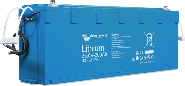 Actual product image Victron Energy LiFePO4 Battery 25.6V/200Ah NG (25.60 V, 200 Ah)