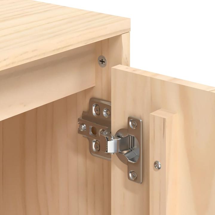 Produktbild vidaXL TV-Schrank 140x35x40 cm Massivholz Kiefer,Material (140 x 35 x 40 cm)