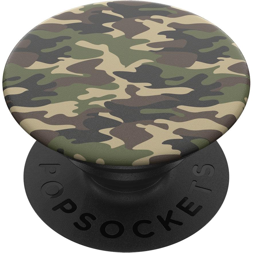 PopSockets Woodland Camo, Smartphone Halterung, Mehrfarbig
