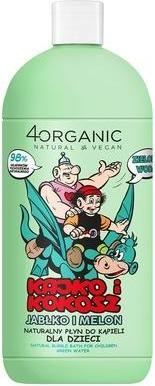 Produktbild 4Organic Kajko und Kokosz Natürliches Badezusatzmittel für Kinder Grünes Wasser 500ml (500 ml, Badeöl)