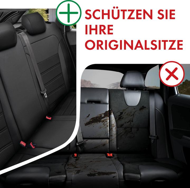 Immagine prodotto Walser Coprisedile per Skoda YETI (5L) 05/2009-12/2017, 1 coprisedile posteriore