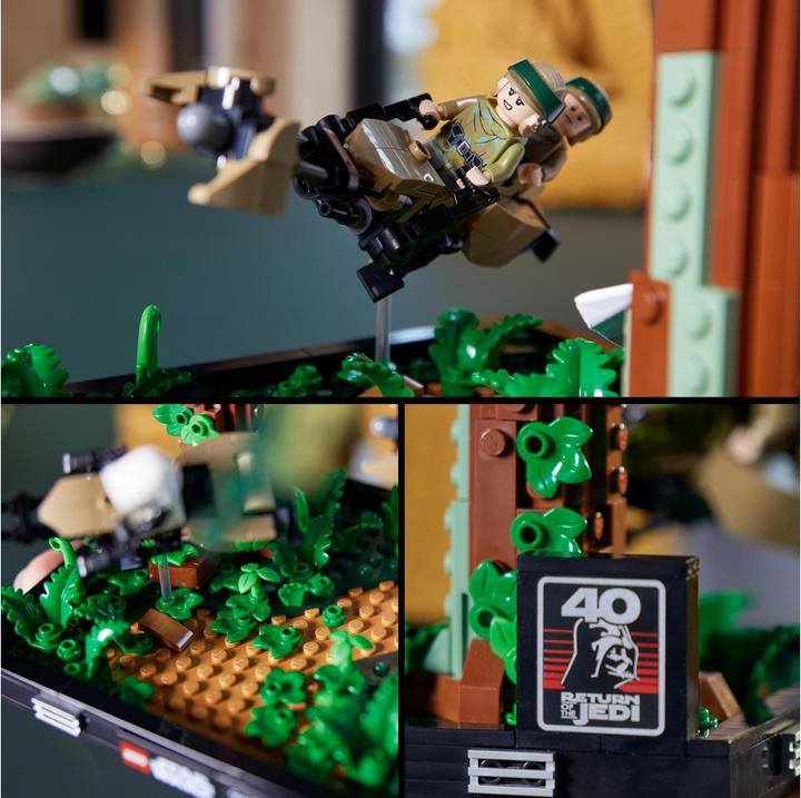 Image du produit LEGO Poursuite sur Endor - Diorama (75353, LEGO Star Wars)