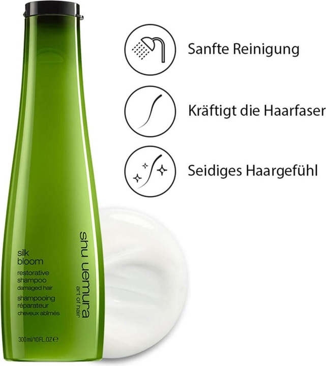 Actual product image Shu Uemura Silk Bloom Restorative Shampoo (300 ml, Liquid shampoo)