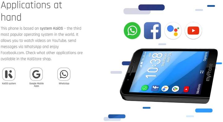 Produktbild Myphone UP Smart (3.20", 5 Mpx, 4G)
