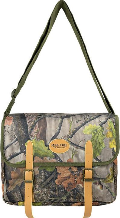 Produktbild Jack Pyke Schultertasche Eichenblatt Lederverkleidung Tarnmuster