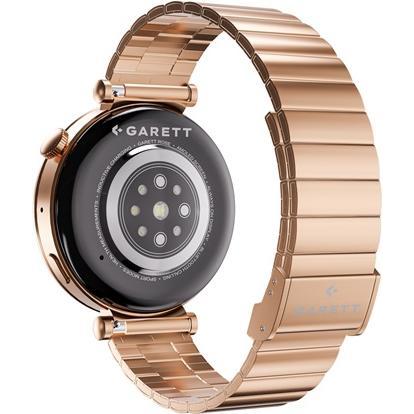 Garett Női Okosóra - Rose Gold Tömör acél, Smartwatch