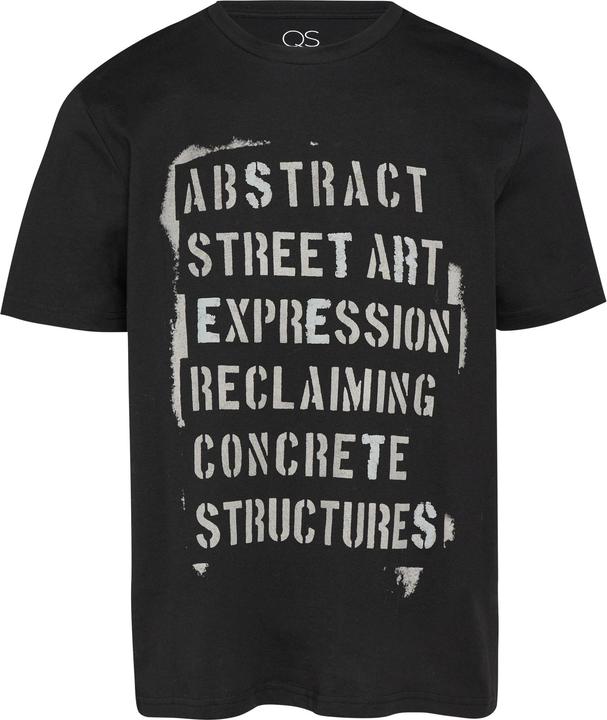 Produktbild S.Oliver T-Shirt T- Shirt mit Frontprint (M)