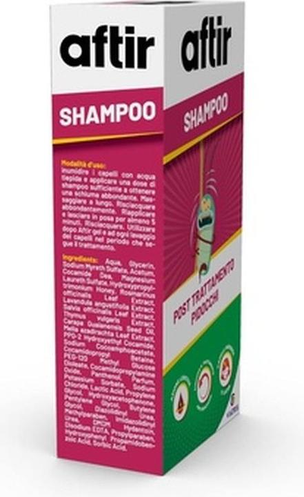 Actual product image Aftir Shampoo for Treating Lice and Parasites 150ml (150 ml)