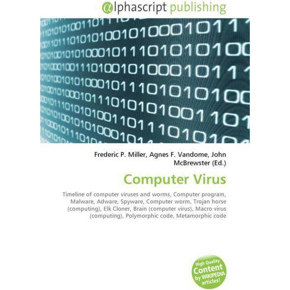 Computer Virus, Fachbücher von Agnes F. Vandome, Frederic P. Miller, John McBrewster