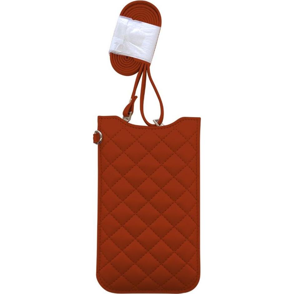 Peter Jäckel OHLALA! Uni Necklace Sleeve Case FASHION Grösse 6.9" Orange Innenmasse: ca. 167 x 79 x 9 mm, Handykette, Or...