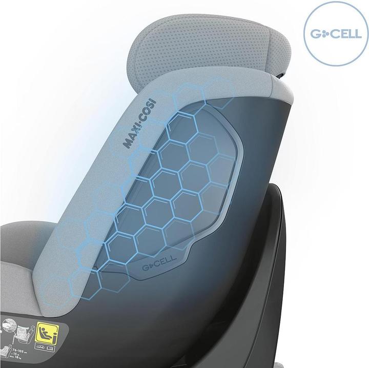 Actual product image Maxi-Cosi Mica Eco I-Size Authentic Grey (Reboarder, ECE R129/i-Size Standard)