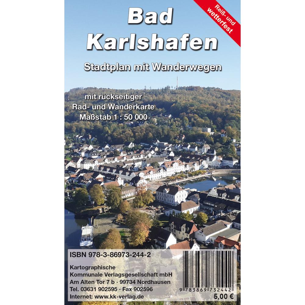Bad Karlshafen, Landkarte