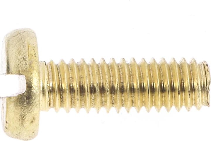 Produktbild RS PRO Schrauben Schlitz M4x12mm (1 Schraube pro Stück)