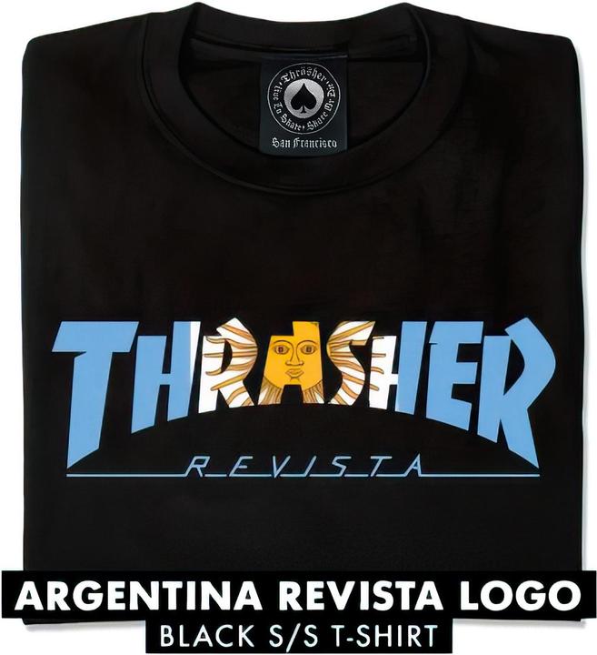 Immagine prodotto Thrasher Maglietta Argentina Revista (M)