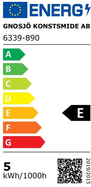 Energie-Label Konstsmide Micro-Lichterkette Innen netzb (2 m)