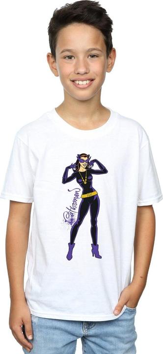 Produktbild Catwoman Happy Pose TShirt Jungen (116)