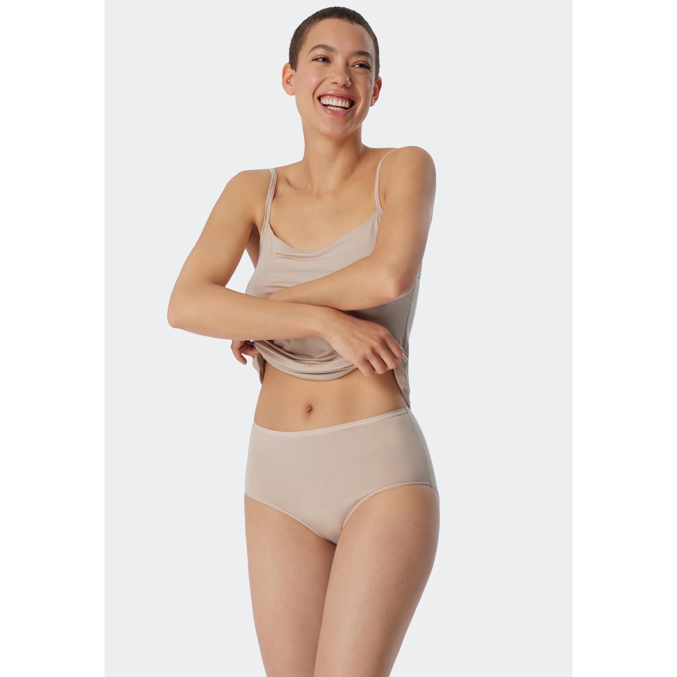 Thumbnail - Schiesser, Damen, Unterhosen, Modal Essentials Midi, Beige, (42, 2er Pack)