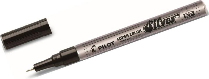 Produktbild Pilot Permanent-Marker SUPER COLOR,extra feine Spitze,silber (1x)