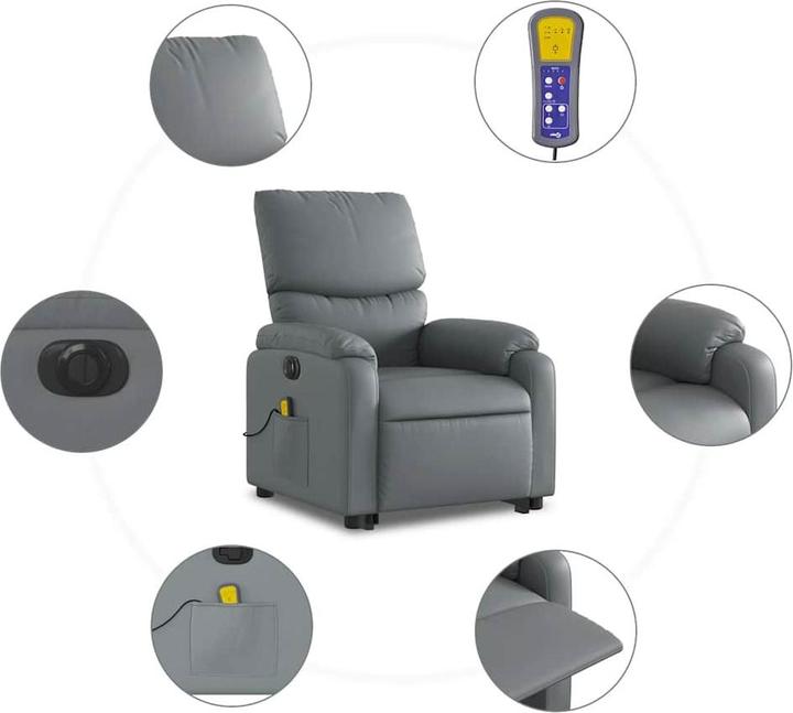 Image du produit vidaXL Massagesessel mit Aufstehhilfe