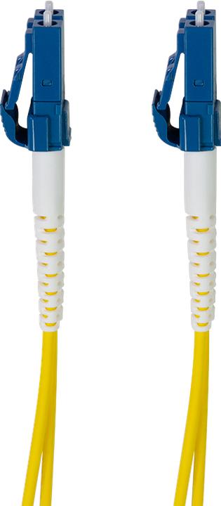 Produktbild LogiLink LWL Duplex Patchkabel, OS2, 9/125µ, LC-LC, gelb, 75 m (75 m)
