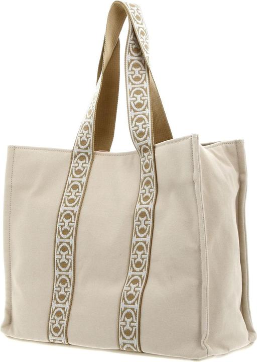 Actual product image Coccinelle Never Without Bag Ribbon Handbag Canvas Fabric