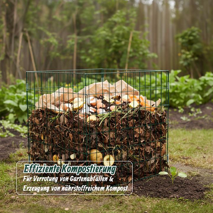 Actual product image Relaxdays 2x metal composters