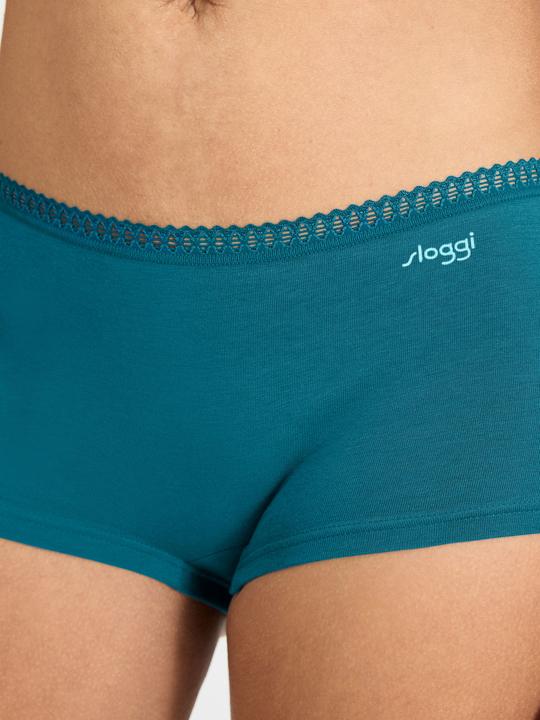 Produktbild Sloggi Langer Boxer Blue GO Crush (S, 3er Pack)