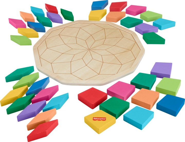 Actual product image Fisher-Price Mandala puzzle (41 pieces)